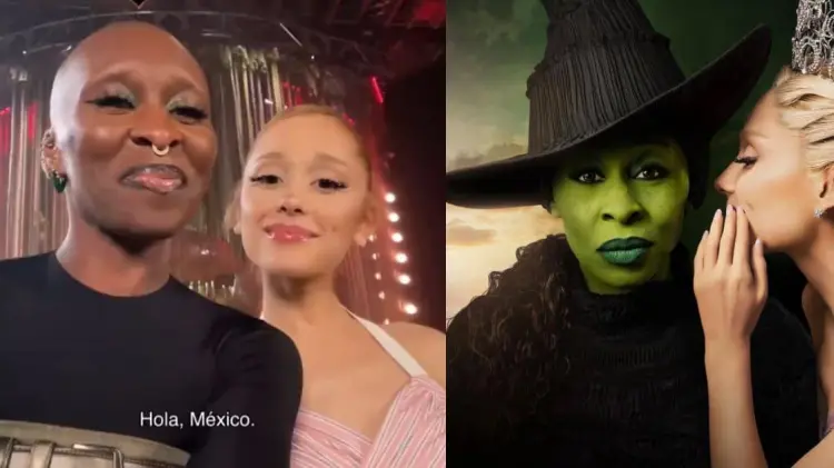 Ariana Grande y Cynthia Erivo protagonizan la cinta Wicked. (Foto: Especial)