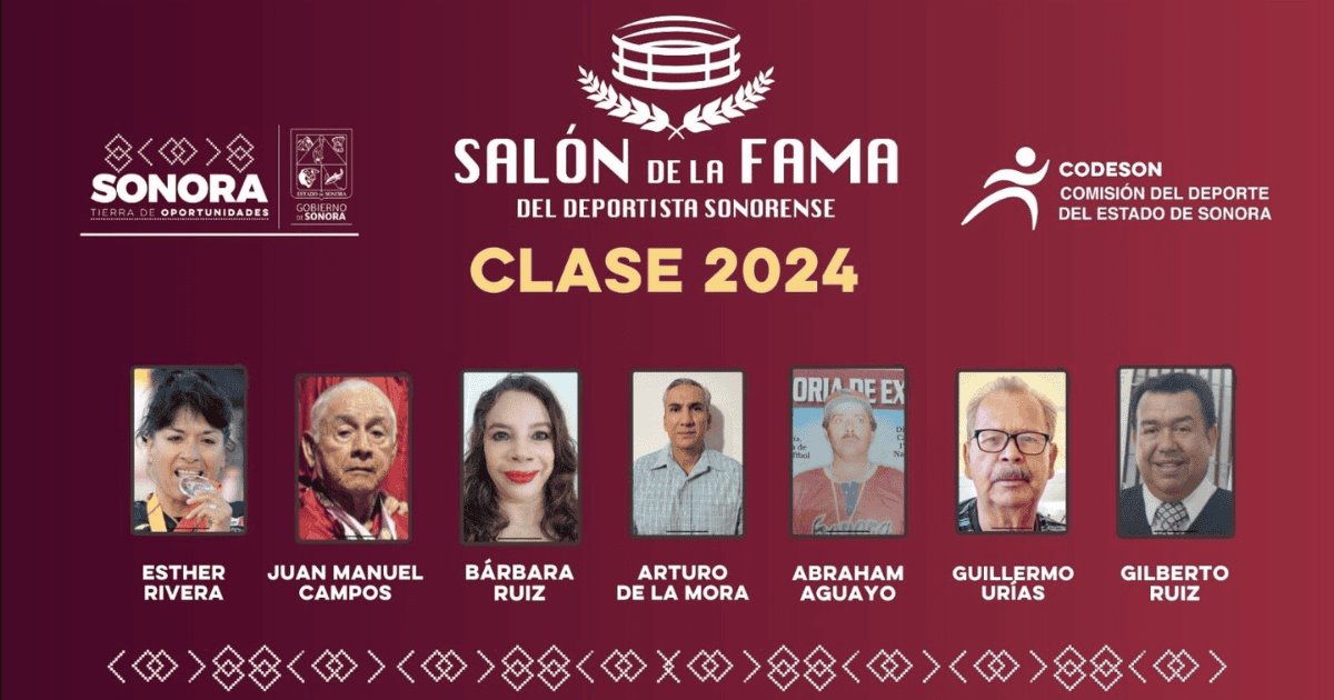 Esther Rivera lidera Clase 2024 del Salón de la Fama en Sonora