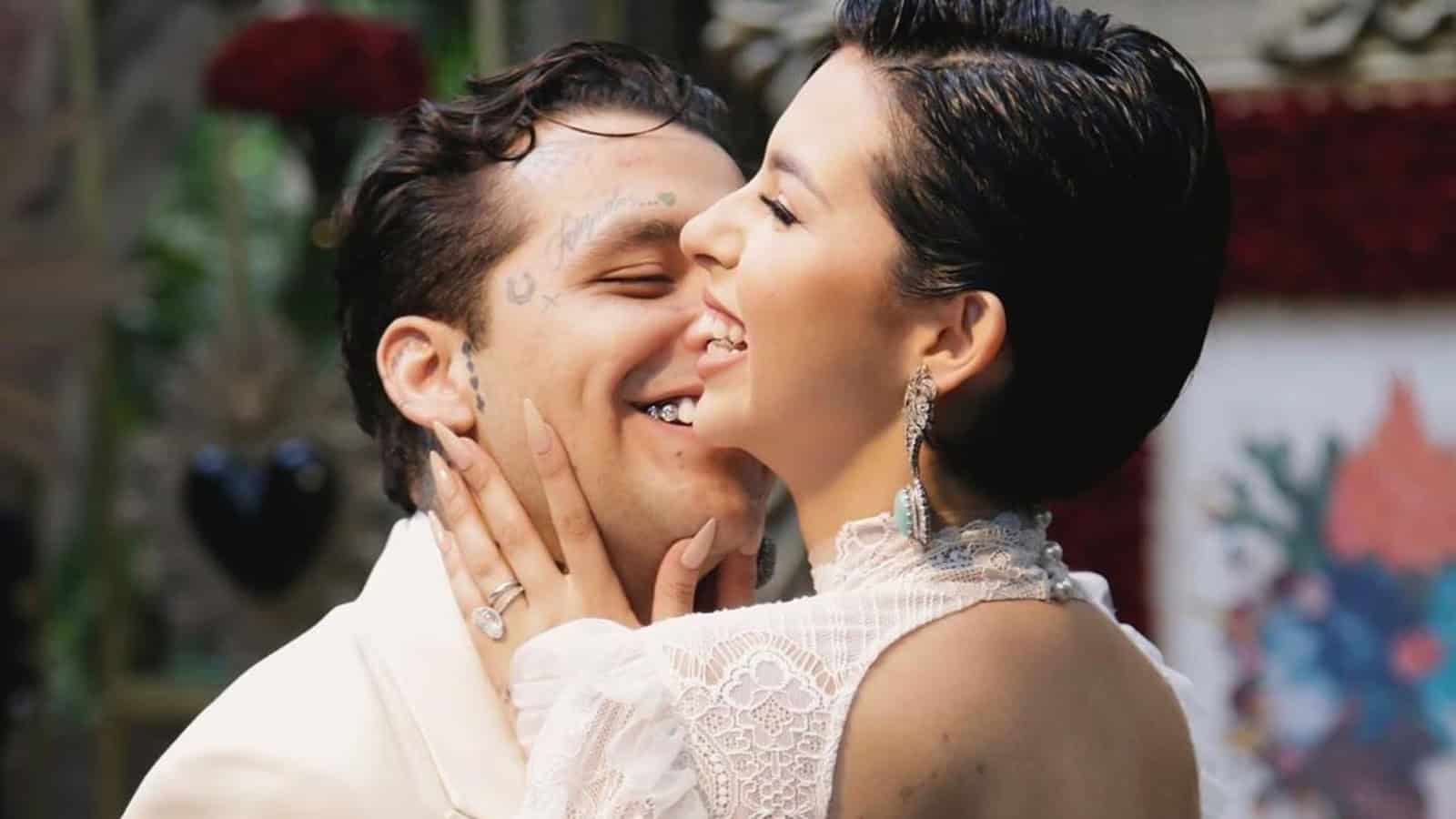 Christian Nodal y Ángela Aguilar se casaron por bienes separados