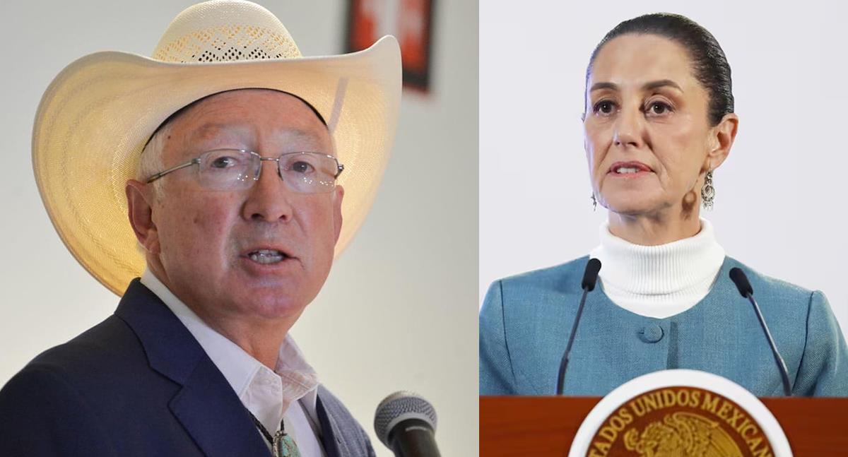 Se contradice, responde Claudia Sheinbaum a Ken Salazar