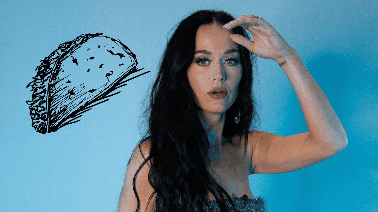 Katy Perry prueba los tacos de la CDMX