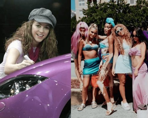 Shakira promete regalar su Lamborghini del video de Soltera a un fan 