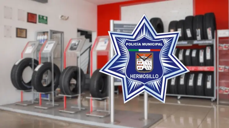 Tras recibir la denuncia, elementos policiacos lograron interceptarlo a pocos metros del negocio.