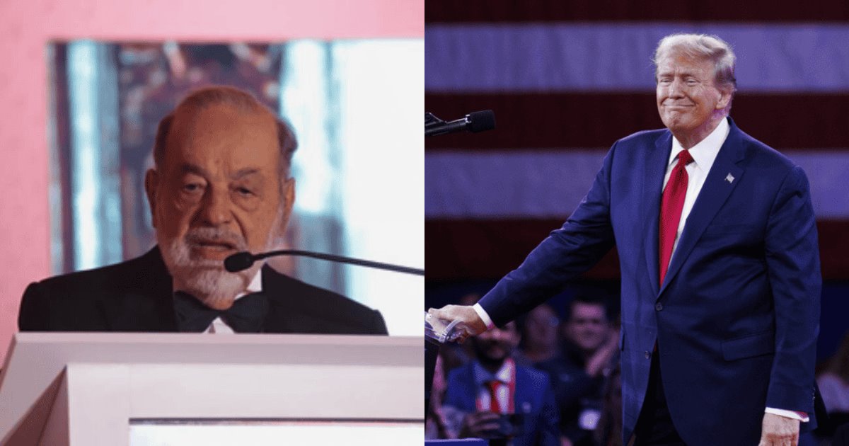 México saldrá favorecido: Carlos Slim ve con optimismo regreso de Trump