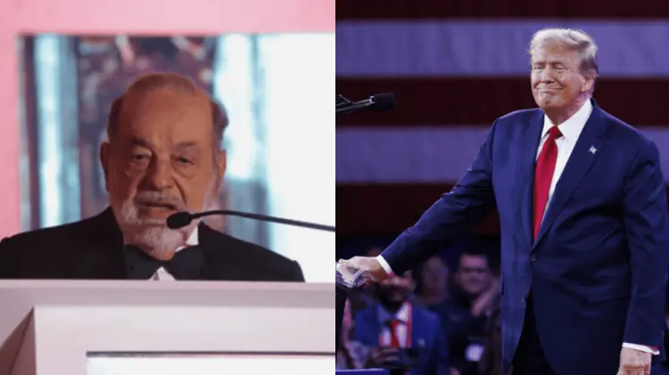 Carlos Slim fue positivo sobre el regreso de Trump a la Casa Blanca. (Foto: Cortesía)