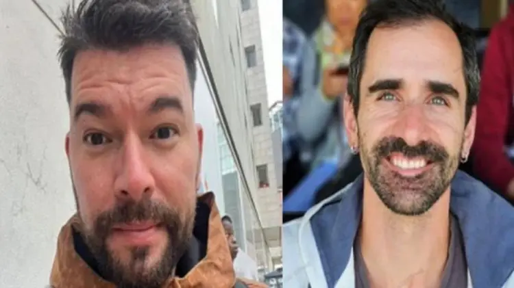 Goncalo Alfaro Pereira Dos Santos e Cruz y Dinis Pedro Dos Santos Rodrigues. (Foto: Especial)