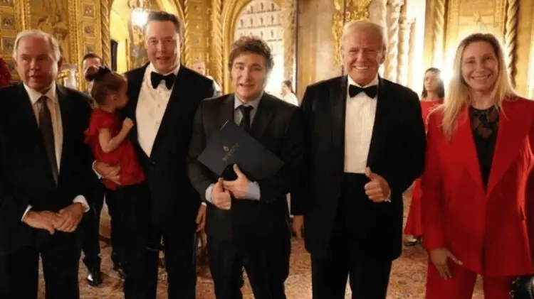 Musk. Milei y Trump en la Conferencia Política de Acción Conservadora (CPAC).