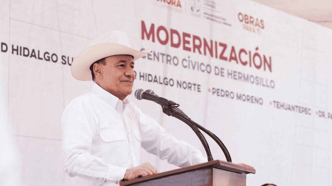 Entrega Gobernador Durazo modernización del Centro Histórico de Hermosillo