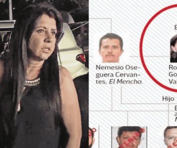 Tribunal elimina cargos de crimen organizado contra esposa de El Mencho