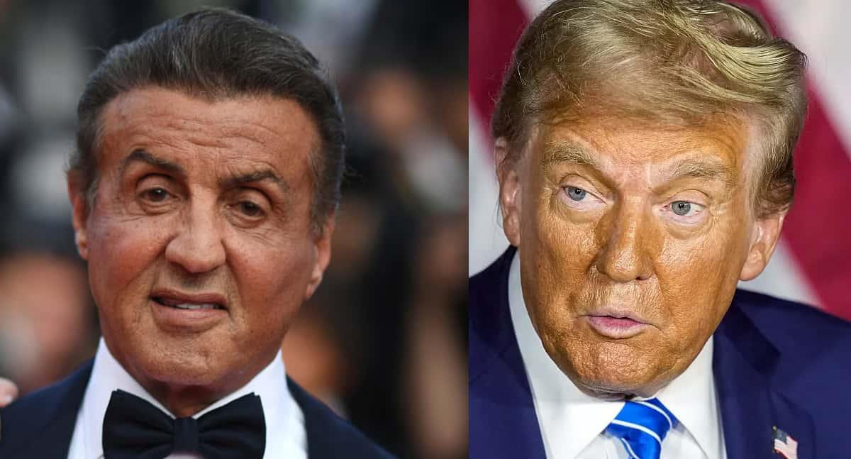 Donald Trump el segundo George Washington, dice Sylvester Stallone