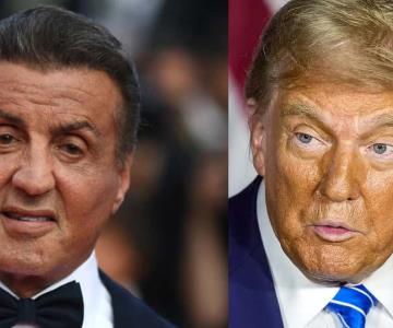 Donald Trump el segundo George Washington, dice Sylvester Stallone