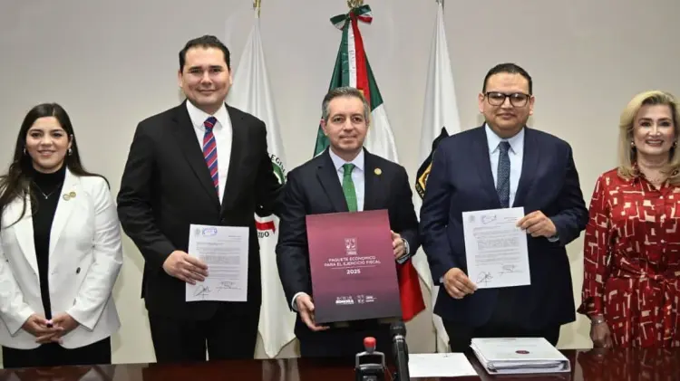 El paquete económico fue recibido en el Congreso del Estado de Sonora. (Foto: Gobierno de Sonora)