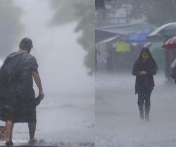 Tormenta tropical Sara y frente frío 10 afectan clima en México