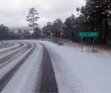 Alertan por lluvias y caída de nieve en Chihuahua por tormenta invernal