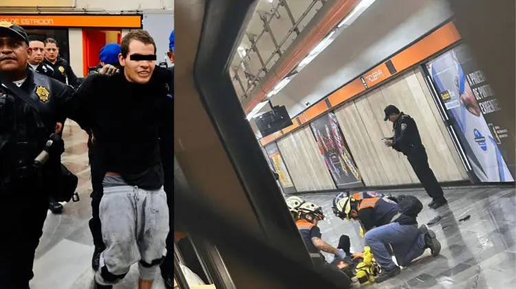 El hombre fue arrestado para iniciar el proceso legal correspondiente. (Especial / EXPRESO)