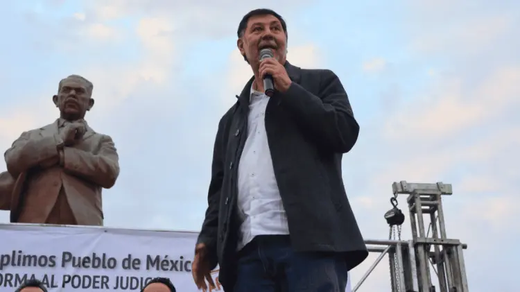 Gerardo Fernández Noroña hizo la denuncia pública en su cuenta de X. (Foto: Cortesía)