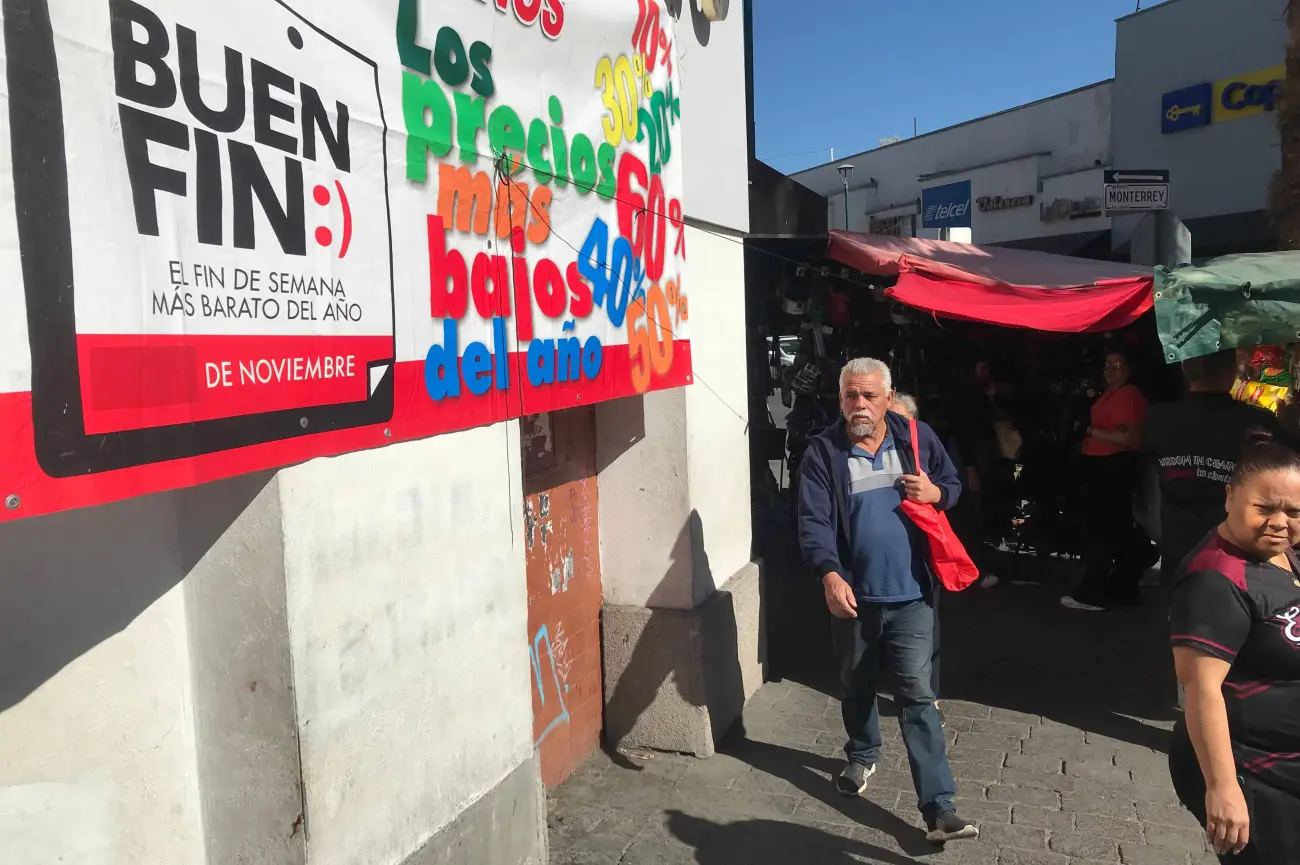 Buen Fin: Visitan el centro alrededor de 45 mil personas