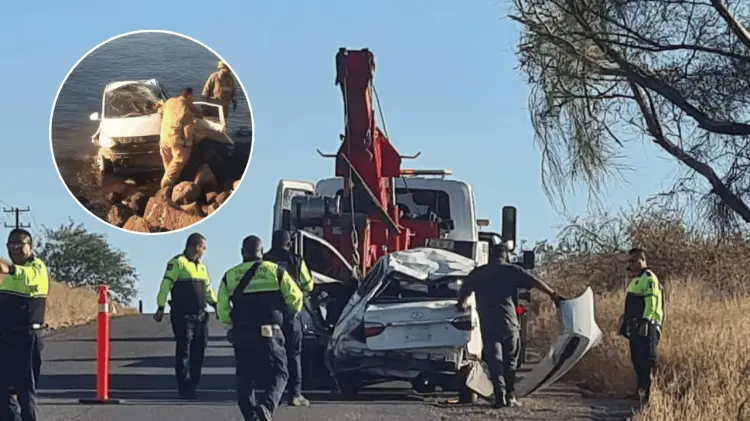 El accidente se registro alrededor de las 7:30 horas de este martes. (Foto: Especial / EXPRESO)