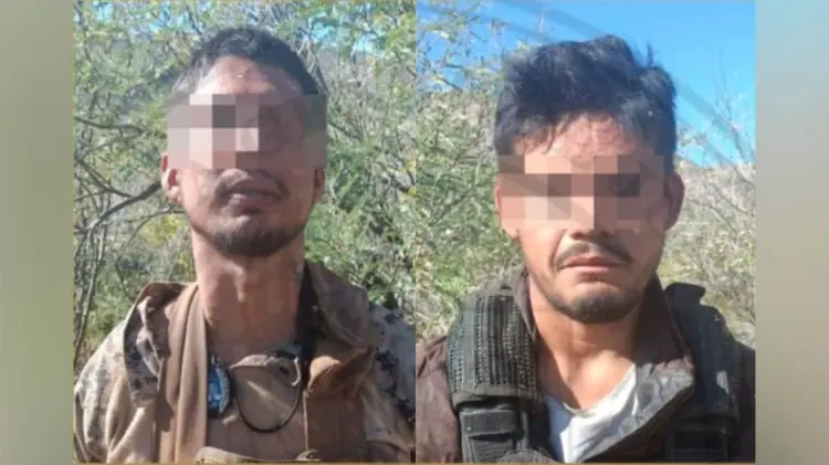 Leonel Alejandro N y Carlos Andrés N. (Foto: FGJE Sonora)