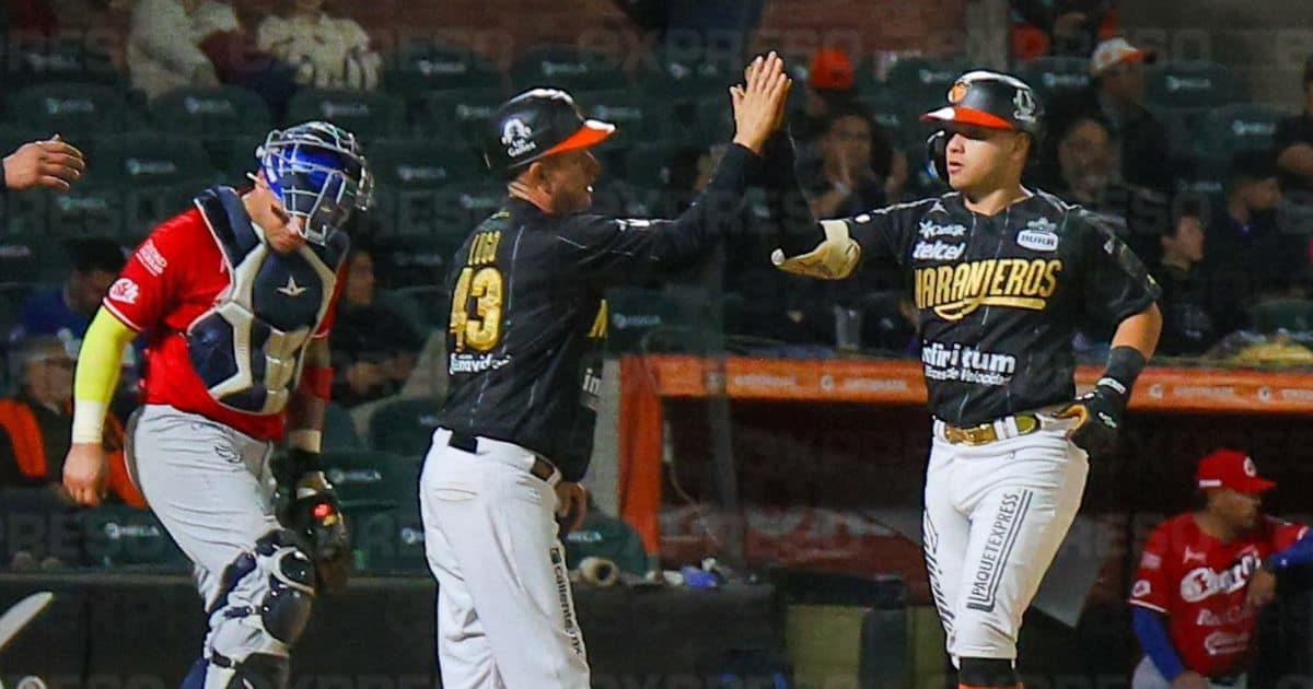 Naranjeros hacen respetar su casa; vencen 4-3 a Charros