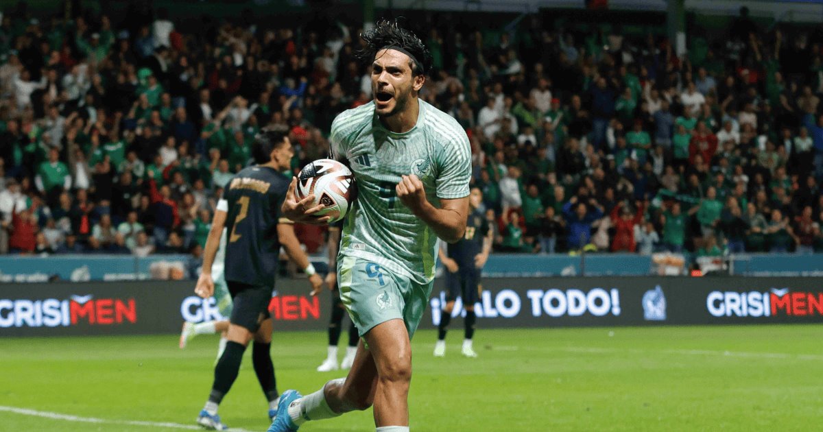 México remonta 4-0 a Honduras y clasifica al Final Four de la Nations League