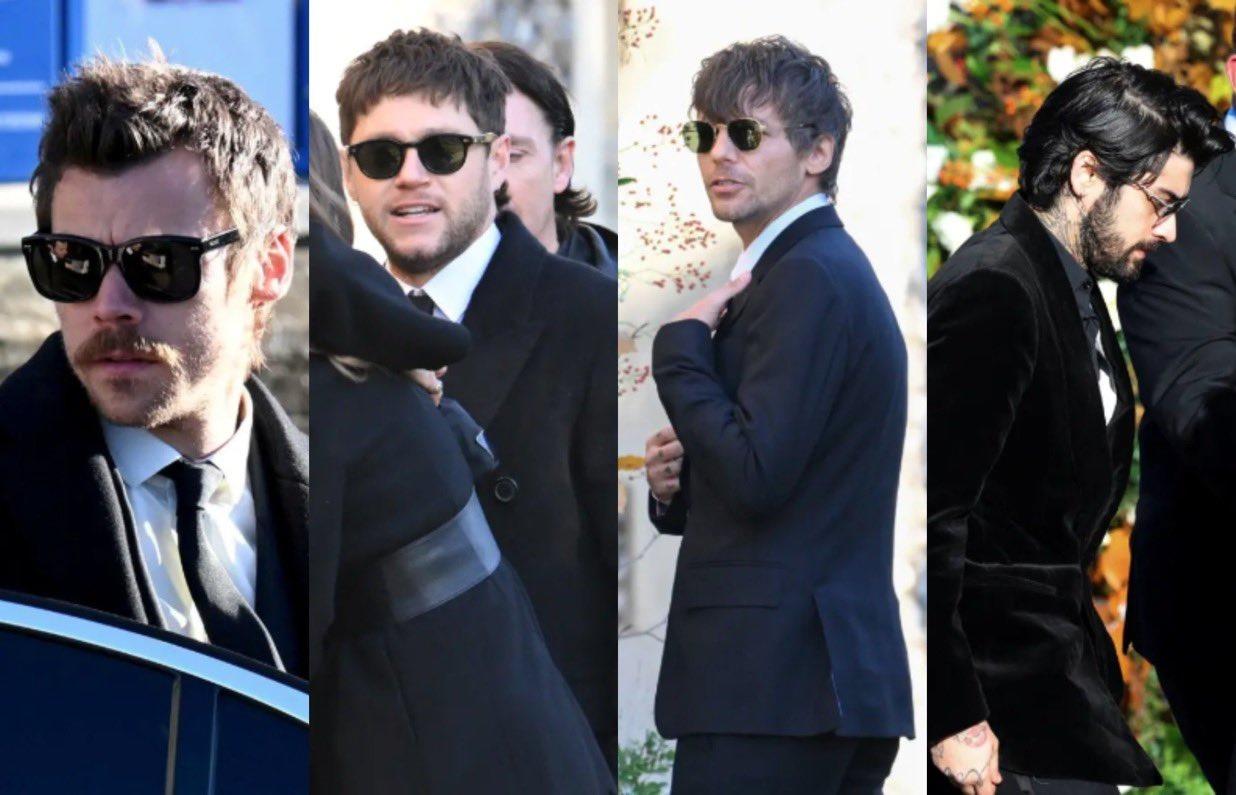 Exintegrantes de One Direction se reúnen en el funeral de Liam Payne