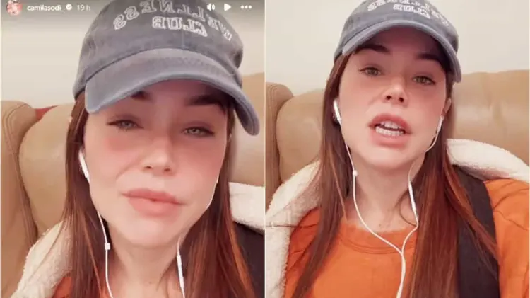 Camila Sodi toma su primer terapia tras la muerte de Ernestina Sodi