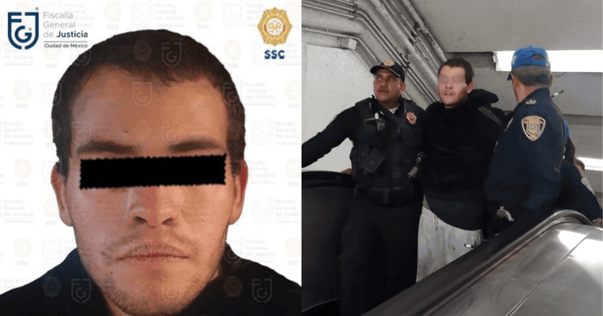 Imputan intento de homicidio a agresor del Metro; víctima narra el ataque