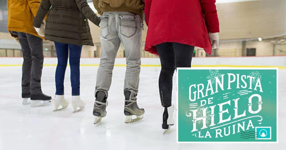 Invitan a la Gran Pista de Hielo en Parque La Ruina