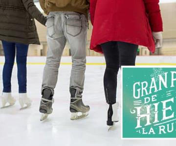 Invitan a la Gran Pista de Hielo en Parque La Ruina