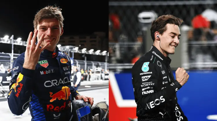 Verstappen aseguró el Campeonato de Pilotos; Russell ganpo el GP de Las Vegas. (Foto: Cortesía)