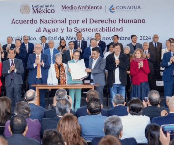 Gobernador Durazo y Sheinbaum garantizan suministro de agua para Sonora