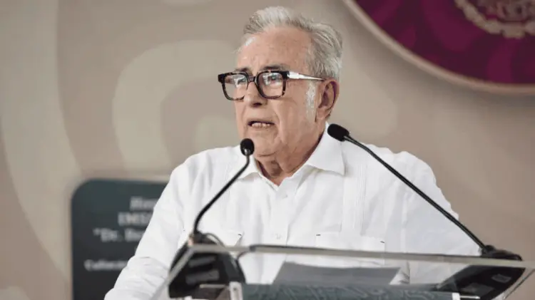 Rubén Rocha Moya, gobernador de Sinaloa. (Especial / EXPRESO)