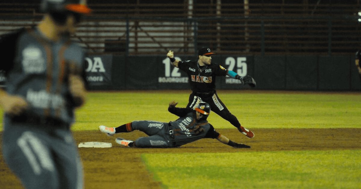 Naranjeros sucumben ante Mayos en el inicio de la serie sonorense