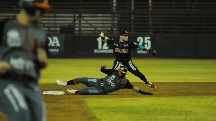 La novena naranja no logró reaccionar para dar vuelta al marcador. (Foto: Naranjeros de Hermosillo)