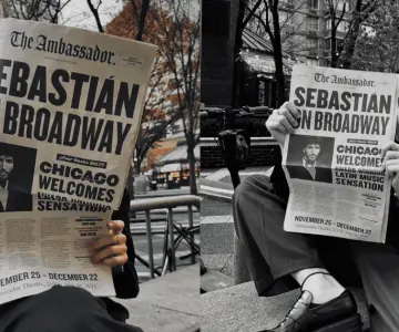 Sebastián Yatra conquista Broadway con su papel en el musical Chicago