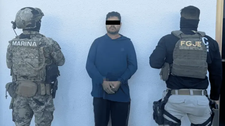 Humberto N, alias Muerto o 72, fue detenido en Magdalena. (Foto: Cortesía)