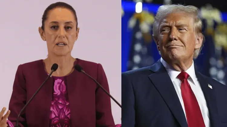Donald Trump calificó la conversación con Claudia Sheinbaum como muy productiva. (Foto: Especial)