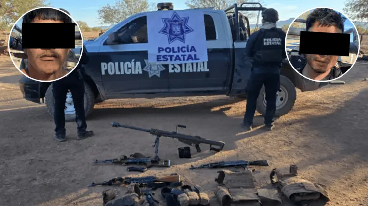 En el operativo detuvieron a cuatro personas y se neutralizó a otra. (Foto: SSP)
