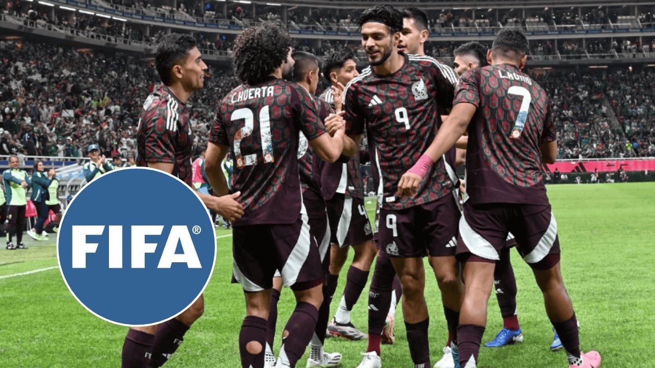 Selección Mexicana desciende tres posiciones en el ranking de la FIFA