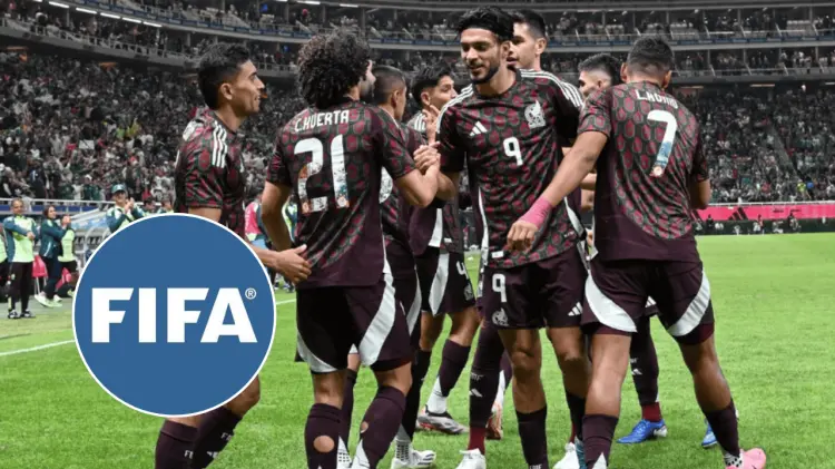 La Selección Mexicana se ubica por debajo de Estados Unidos y cerca de salir del Top 20. (Especial)