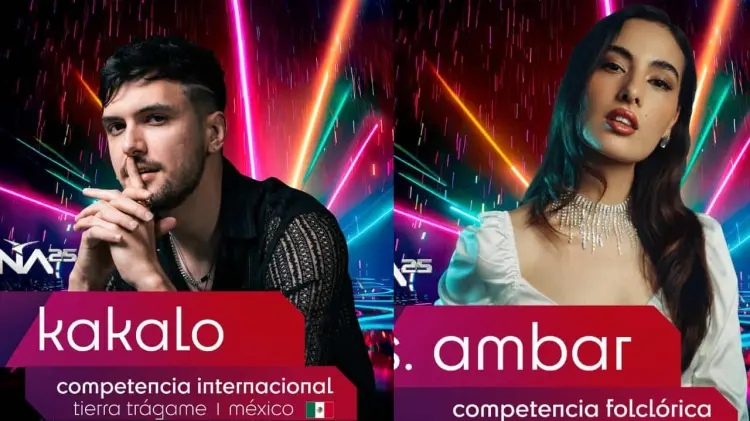 Los sonorenses Kakalo y Ms. Ambar representarán a México en Viña 2025