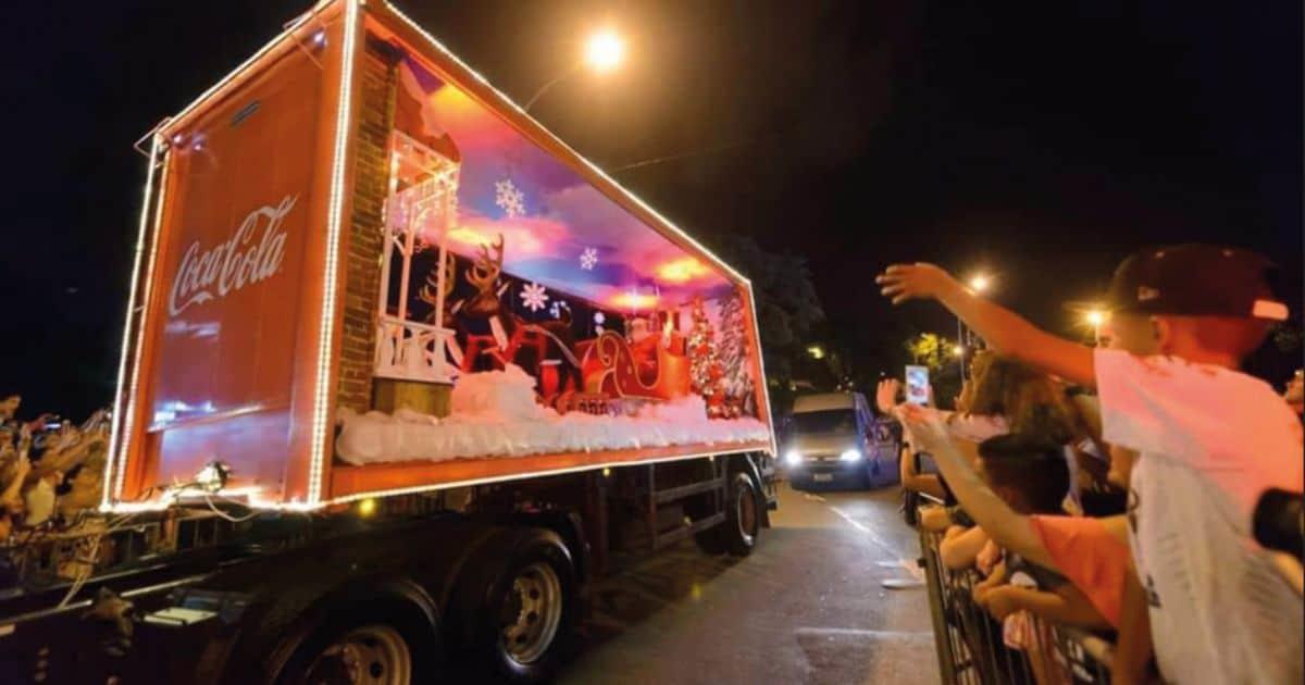 Cerrarán estas calles el fin de semana por Caravana Navideña Coca-Cola