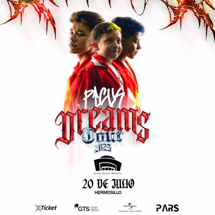 ¡Picus confirma concierto en Hermosillo y Ciudad Obregón!