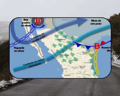 Pronostican caída de temperaturas hasta los -10°C en Sonora