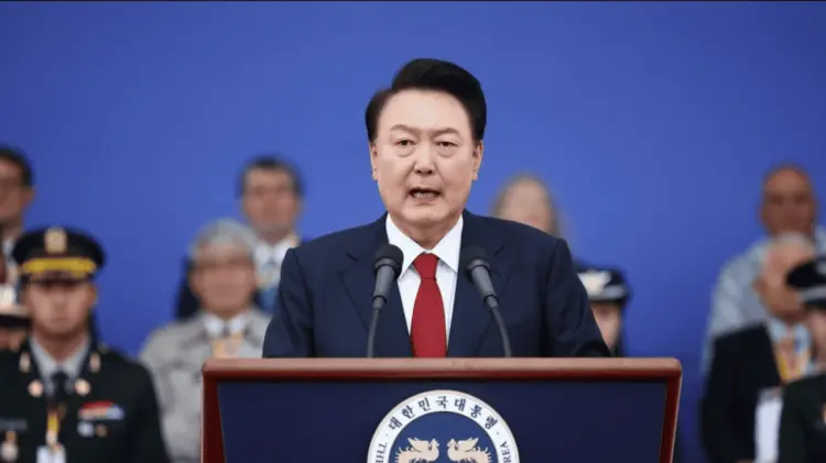 Yoon Suk Yeol, presidente de Corea del Sur. (Especial / EXPRESO)