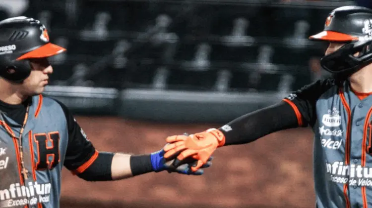Naranjeros de Hermosillo se llevó el juego en Cajeme. (Foto: Cortesía)