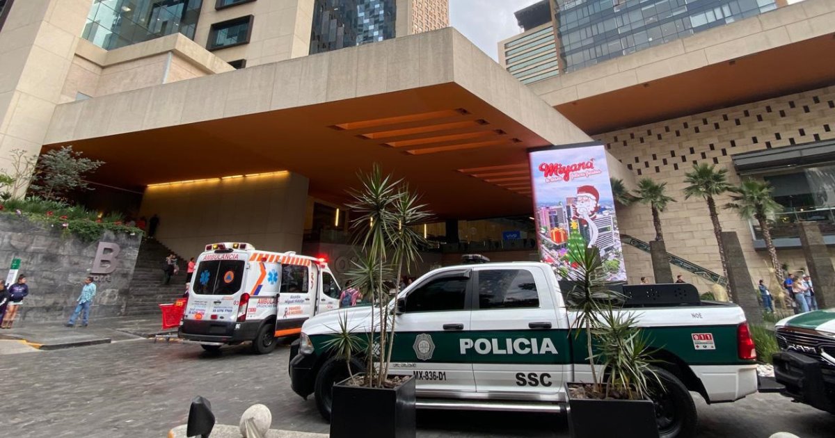 Ataque armado en Plaza Miyana de Polanco deja un muerto y un lesionado