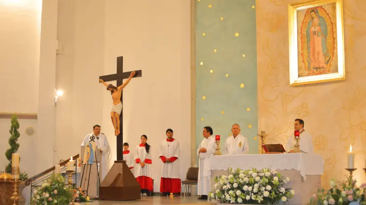 La celebración estuvo a cargo del Decanato 4. (Foto: Cristian Ruiz / EXPRESO)