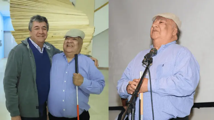 Crispín Ballesteros fue homenajeado este 5 de diciembre en el Museo de Arte de Sonora.